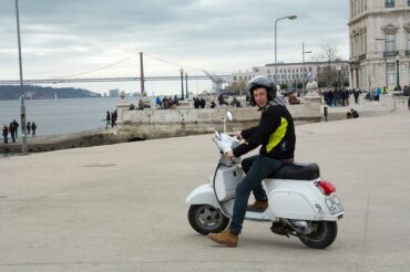 birthday scootering in Lisbon!